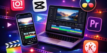 بهترین اپلیکیشن‌های ویرایش ویدئو برای موبایل و کامپیوتر (از مبتدی تا حرفه‌ای)